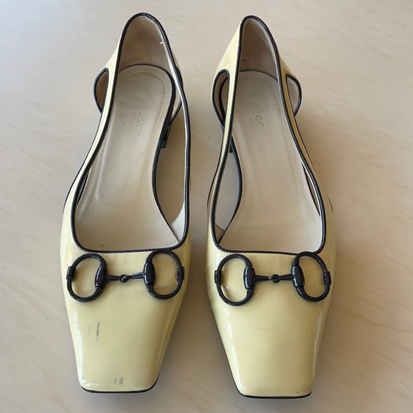 Gucci White patent leather shoes - Picture 2 of 10